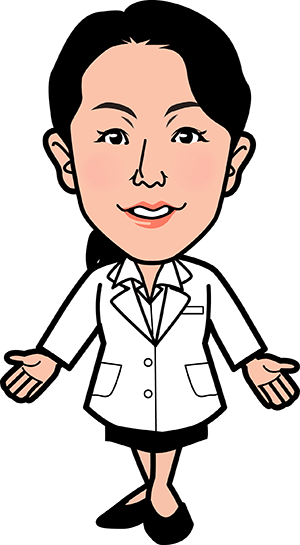 山本 真弓医師 イラスト