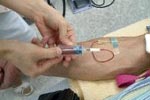 血液の採取